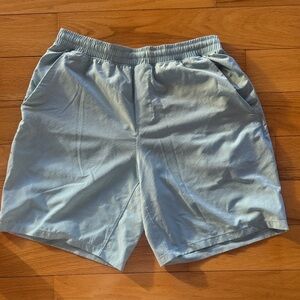 Men’s Lululemon light blue athletic short